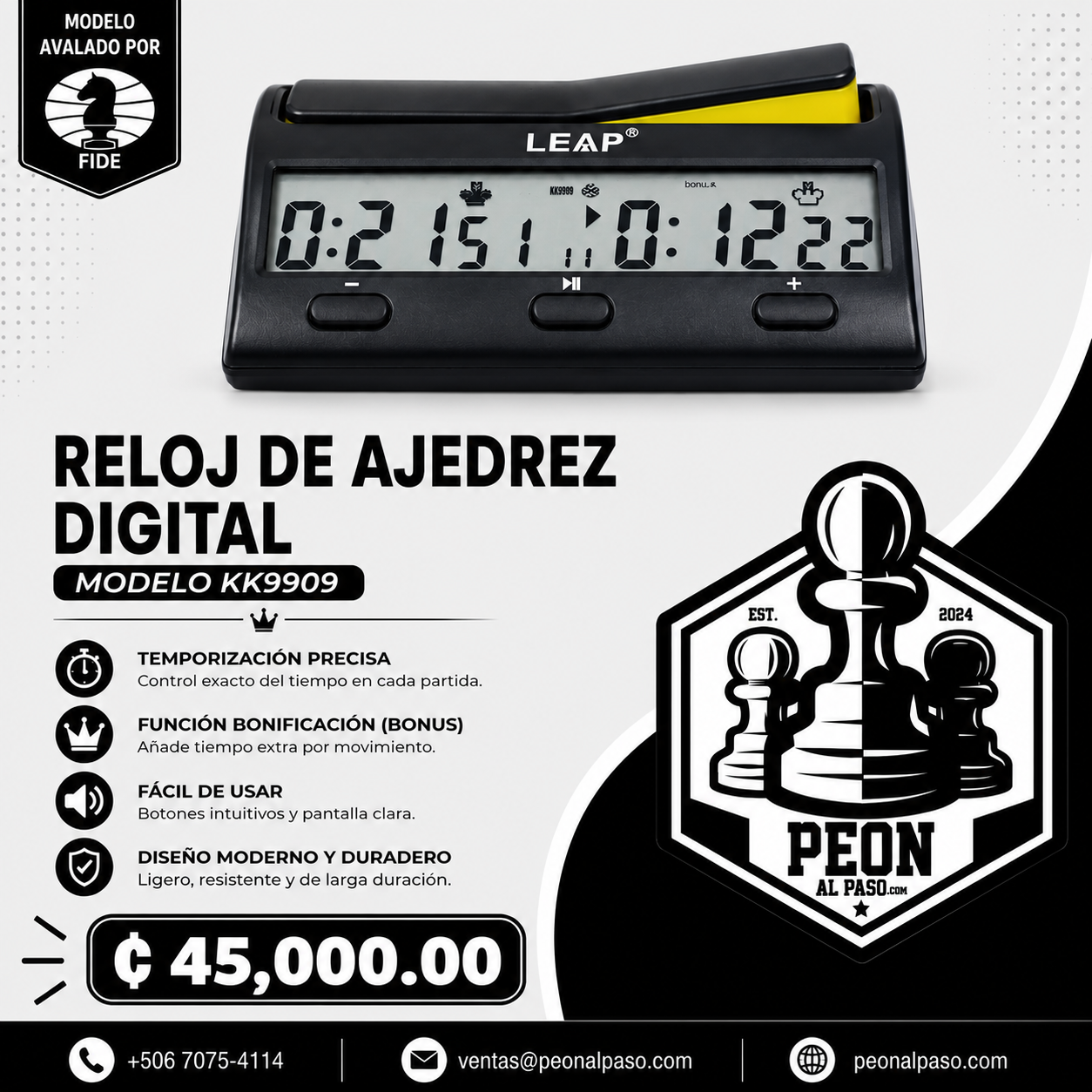 Reloj KK9909