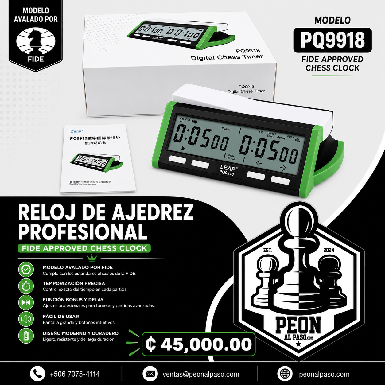 Reloj PQ9918